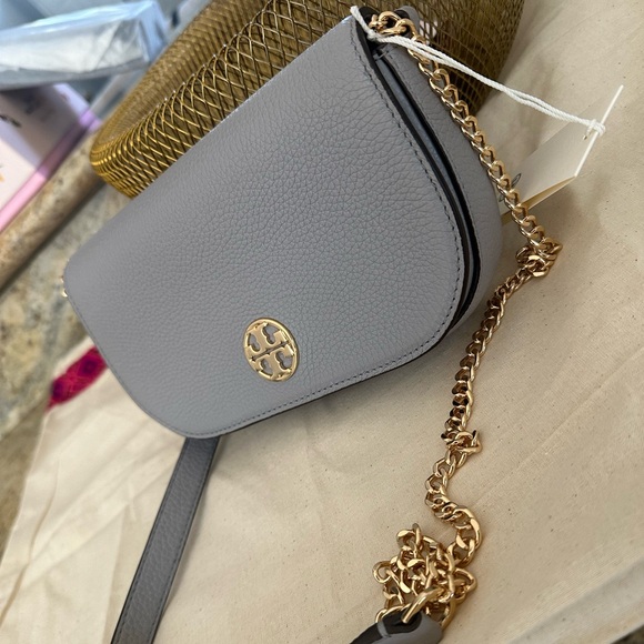 New Tory Burch CHELSEA PEBBLED CROSSBODY BAG - Picture 2 of 8
